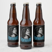 Kamala Harris Forward Bier Etiket (Flessen)