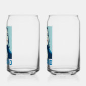 KAMALA HARRIS FORWARD BLIKVORM GLAS (Links)