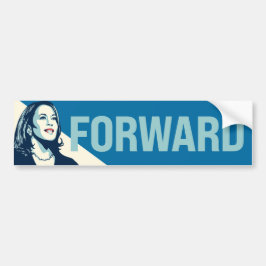 KAMALA HARRIS FORWARD BUMPERSTICKER