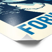 KAMALA HARRIS FORWARD FOTO AFDRUK (Hoek)