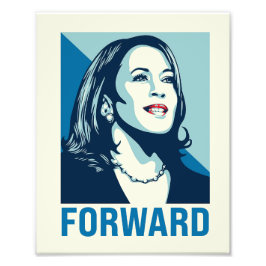 KAMALA HARRIS FORWARD FOTO AFDRUK