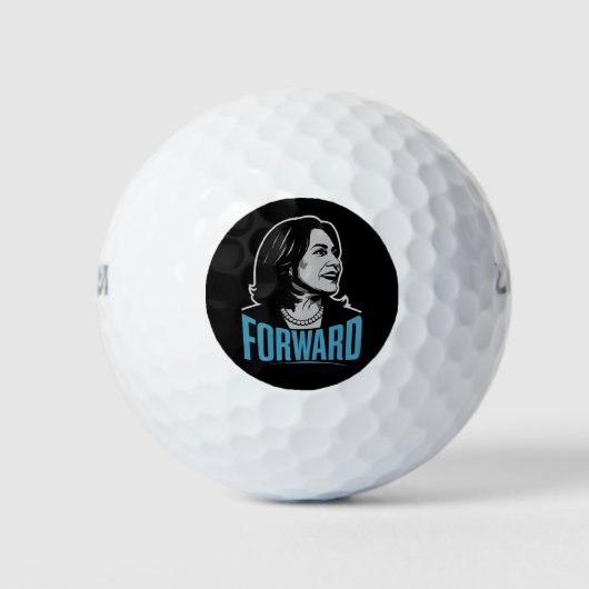 Kamala Harris Forward Golfballen (Voorkant)