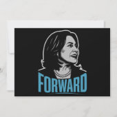 Kamala Harris Forward Kaart (Voorkant)