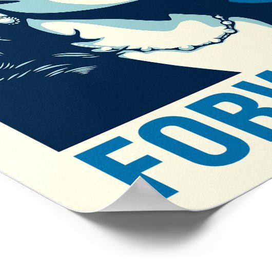 KAMALA HARRIS FORWARD POSTER (Hoek)