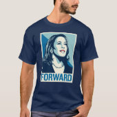 KAMALA HARRIS FORWARD T-SHIRT (Voorkant)