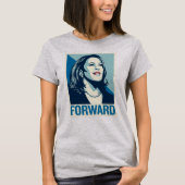 KAMALA HARRIS FORWARD T-SHIRT (Voorkant)