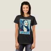 Kamala Harris Forward T-shirt (Voorkant volledig)
