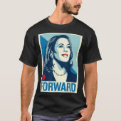 Kamala Harris Forward T-shirt (Voorkant)
