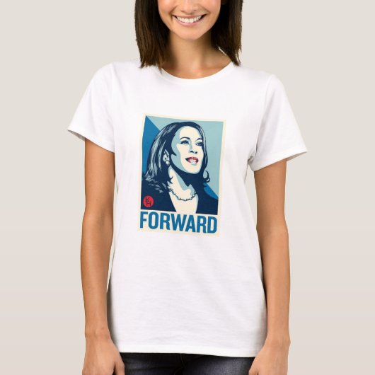 Kamala Harris "Forward" T-shirt (Voorkant)