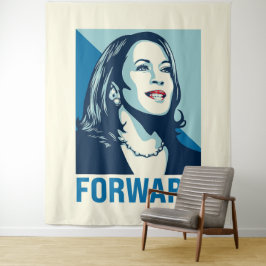 Kamala Harris Forward Wandkleed