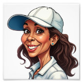 Kamala harris foto afdruk (Voorkant)