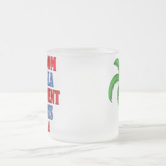 Kamala Harris Frosted Mok 2024 (Center)