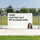Kamala Harris Gepersonaliseerd Spandoek (Insitu)