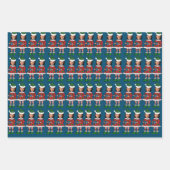 kamala harris Gezichtsfoto Elf Xmas Inpakpapier Vel (Voorkant 3)