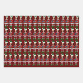 kamala harris Gezichtsfoto Elf Xmas Inpakpapier Vel (Voorkant 2)