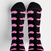 Kamala Harris girly Pink Logo 2024 Sokken (Top)