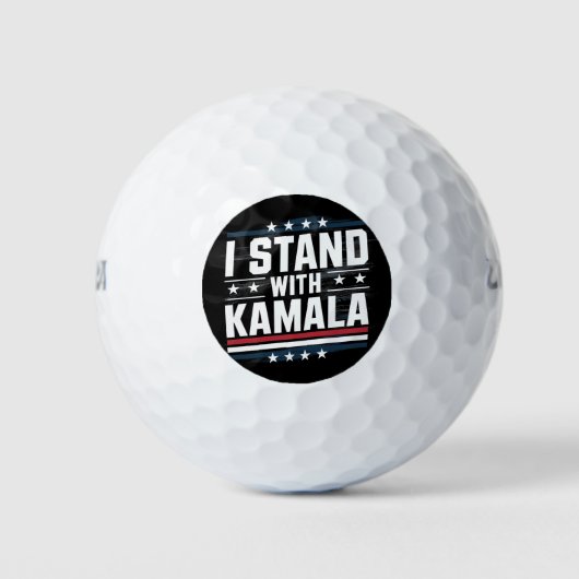 Kamala Harris Golfballen (Voorkant)