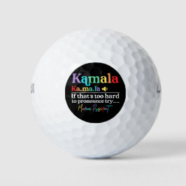 Kamala Harris Golfballen