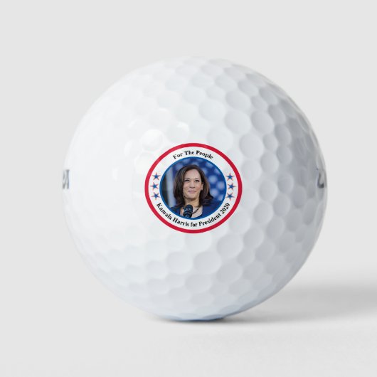 Kamala Harris Golfballen (Voorkant)