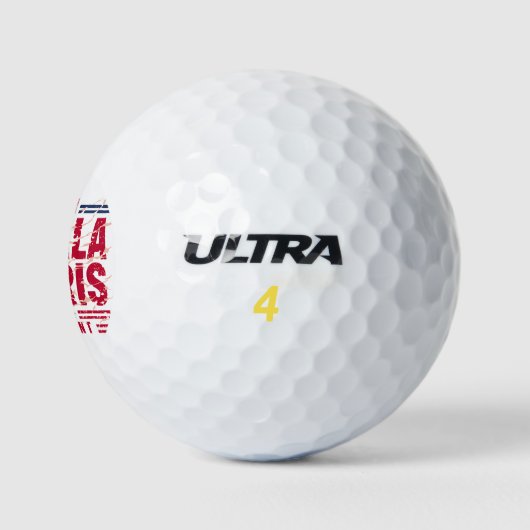 Kamala Harris Golfballen (Logo)