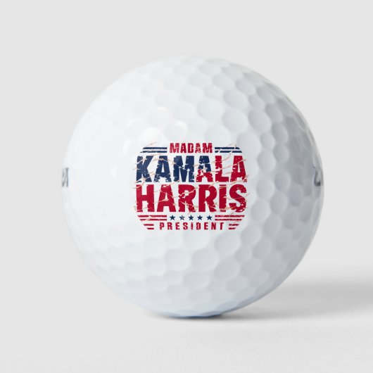 Kamala Harris Golfballen (Voorkant)