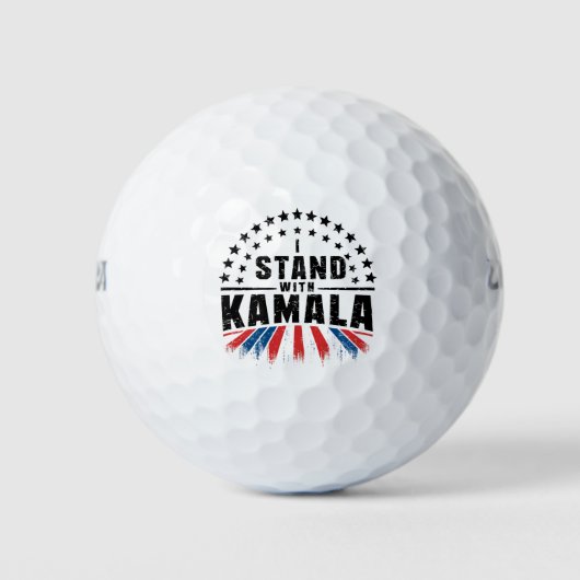 Kamala Harris Golfballen (Voorkant)
