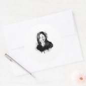 Kamala Harris Graffiti Art Ronde Sticker (Envelop)