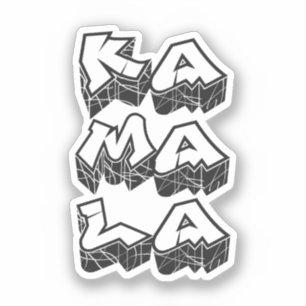 Kamala Harris Graffiti Sticker