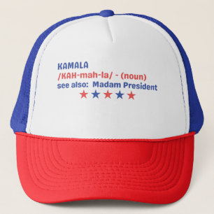 Kamala Harris grappige definitie verkiezingen 2024 Trucker Pet