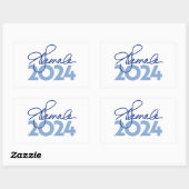 Kamala Harris Handtekening 2024 Rechthoekige Sticker (Vel)