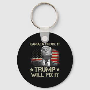 Kamala Harris heeft het verbroken en Trump zal de Sleutelhanger