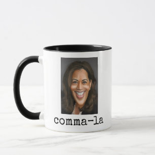 Kamala Harris (Het is komma-la) Mok