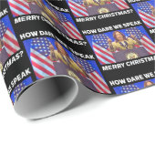 Kamala Harris Hoe durven we te spreken Vrolijk ker Cadeaupapier (Rol Hoek)