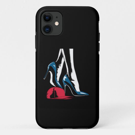 Kamala Harris Hoge Hakken Treden Op Maga Hoed Case-Mate iPhone Case (Achterkant)