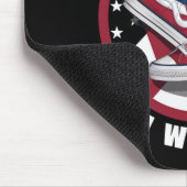 Kamala Harris Ik ben bij haar Patriottische Conver Muismat (Hoek)