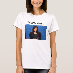 Kamala Harris Ik praat  T-shirt