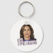 Kamala Harris Ik spreek hoopvol debat citaat Sleutelhanger (Achterkant)