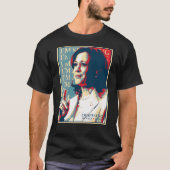 Kamala Harris Ik spreek President Verkiezingen 202 T-shirt (Voorkant)