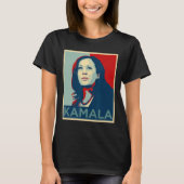 Kamala Harris Ik spreek Quote Joe Biden 2020 T-shirt (Voorkant)