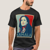 Kamala Harris Ik spreek Quote Joe Biden 2020 T-shirt (Voorkant)