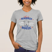Kamala Harris in het huis T-shirt (Voorkant)