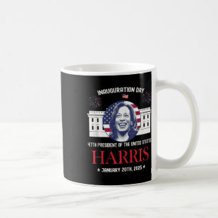 Kamala Harris Inauguratie Dag 2025 Mevrouw 47e Voo Koffiemok