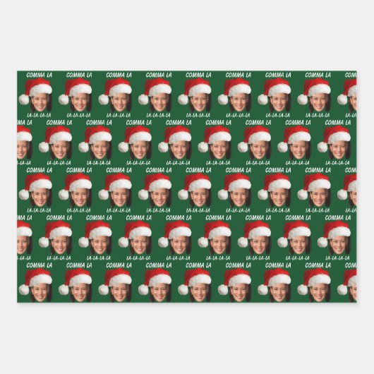 Kamala Harris Inpakpapier Vel (Voorkant 2)