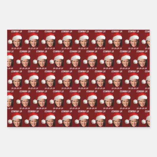 Kamala Harris Inpakpapier Vel (Voorkant)