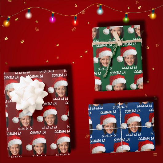 Kamala Harris Inpakpapier Vel