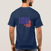 Kamala Harris is een agent T-shirt (Achterkant)