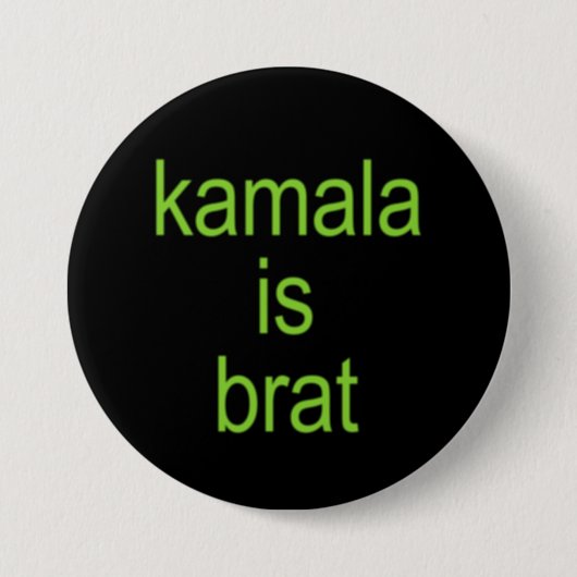 Kamala Harris is knap Ronde Button 7,6 Cm (Voorkant)