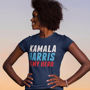 Kamala Harris is mijn held Blue Women's T-shirt
