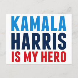 Kamala Harris is Mijn Hero Briefkaart