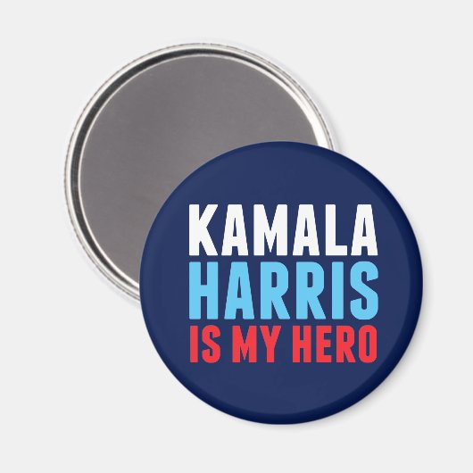 Kamala Harris is Mijn Hero Magneet (Voorkant / Achterkant)